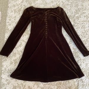 Vintage BCBG Maxazria Velvet Dress